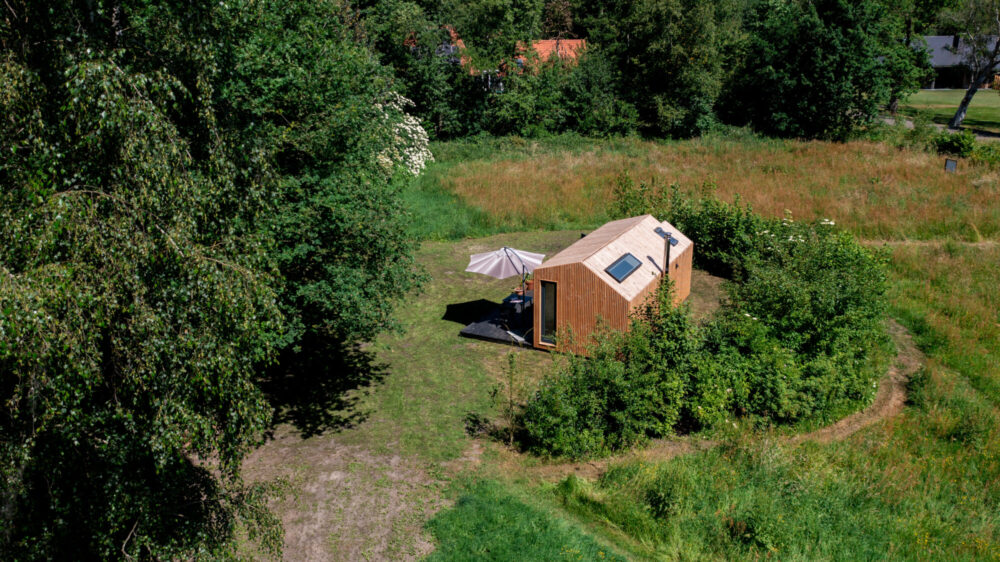 Modulair tiny house in 1 dag