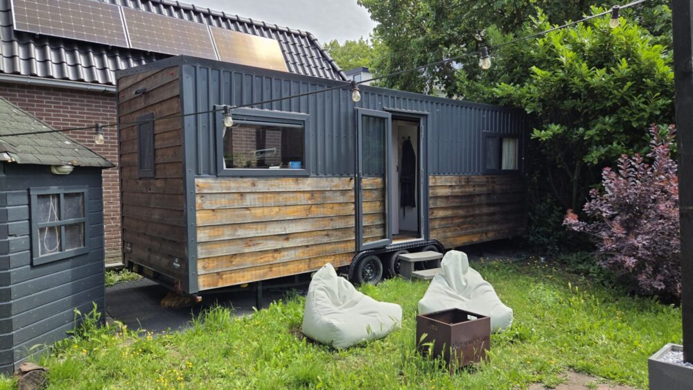 Fijn tiny house te koop!