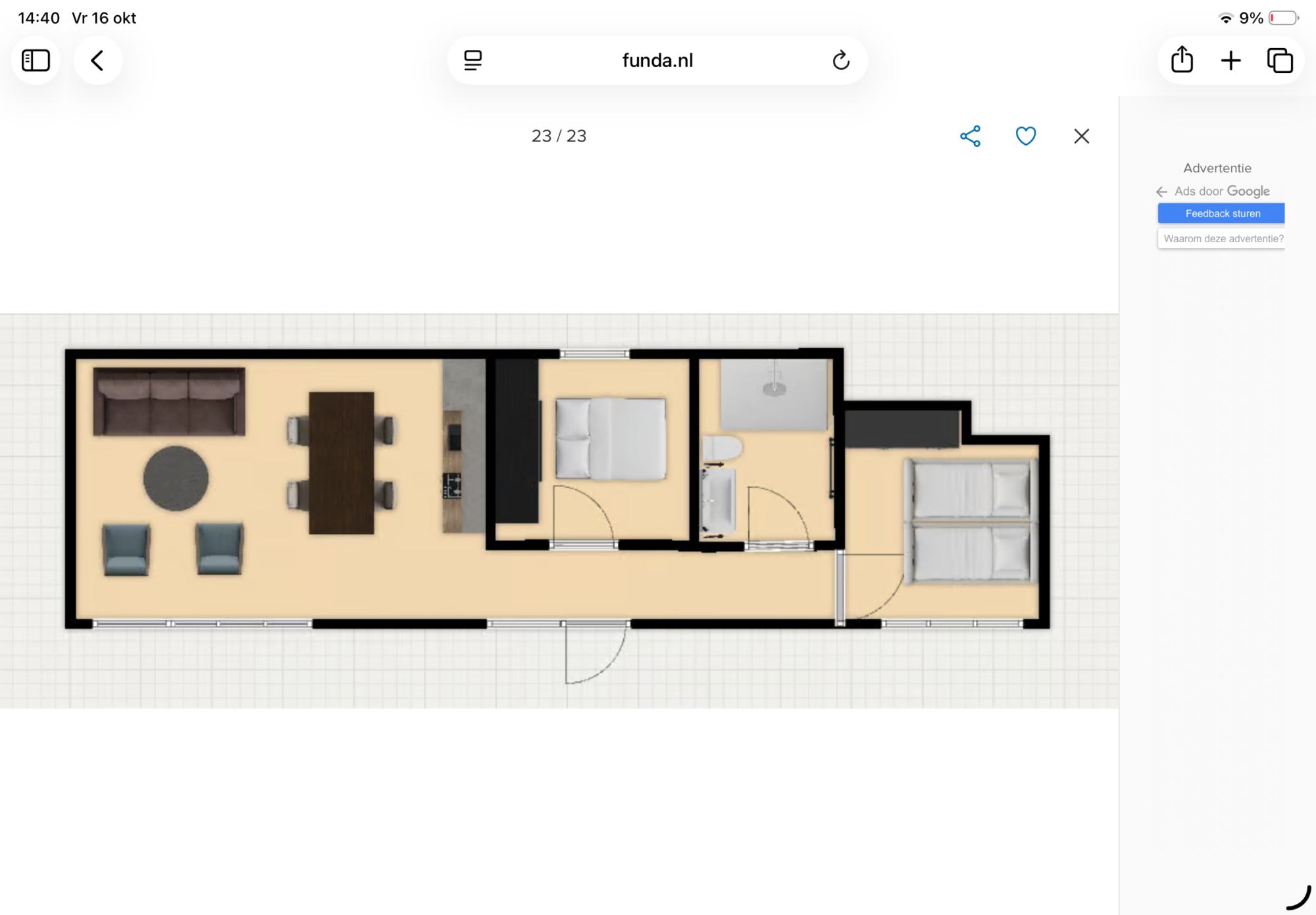 Luxe 4 persoons TinyHouse - Afbeelding 2